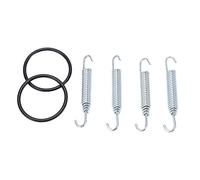 KIMISS Kit de Ressorts de Tuyau d'échappement Banshee avec Joints Toriques de Remplacement pour Banshee 350 YFZ350 1987-2006, Composants Durables en Fer et en Caoutchouc