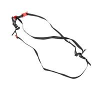 KIMISS Kit de Sangles de Pneu de Secours RC pour Voitures Tout-Terrain UDR 1/10, Sangle en Y en Nylon Durable avec Crochets pour Un Montage sécurisé (Black)