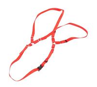 KIMISS Kit de Sangles de Pneu de Secours RC pour Voitures Tout-Terrain UDR 1/10, Sangle en Y en Nylon Durable avec Crochets pour Un Montage sécurisé (Rouge)