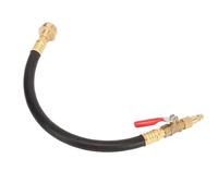 KIMISS Kit de Système d'arrosage RV Winterize - Adaptateur de Soufflage d'air avec Valve 'arrêt pour Camping-Cars, Remorques, Bateaux - Laiton Durable sans Plomb