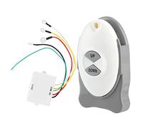 KIMISS Kit de Télécommande de Guindeau d'ancre sans Fil - Récepteur de Commutateur sans Fil de Guindeau d'ancre 12 V, Contrôleur de Garniture de Voile étanche, Accessoire de Bateau Marin