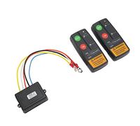 KIMISS Kit de télécommande de treuil sans Fil 12 V 24 V pour Camion, ATV, VUS, Interrupteur combiné de Commande électrique Universel de 22,9 m