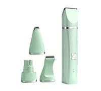 KIMISS Kit de Toilettage pour Chien - Tondeuse électrique Rechargeable 4 en 1 pour Chats et Chiots avec Lames à Faible Bruit et Multifonctions