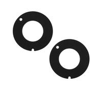 KIMISS Kit de Toilette pour RV - Joint de Fuite de Bol 2PCS 385316140, Vide - Prévention des Odeurs et Fuites Fiables