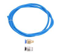 KIMISS Kit de Tubes PTFE et de Raccords Pneumatiques pour Imprimantes 3D - Comprend 5 Tubes PTFE et 20 Raccords pour Filament de 1,75 Mm, Compatible avec PC4-M6 et PC4-M10