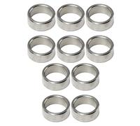 KIMISS Kit d'espacement de Rondelle ID 12 Mm - 10 Pièces en Acier Inoxydable 15 Mm OD, Boulons et équipement Mécanique (3515-0015-0060)