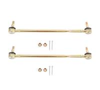KIMISS Kit d'extrémité de Biellette de Direction de Remplacement en Acier allié, 2 Jeux avec Joints en Caoutchouc OEM 59V 23841 01 00 pour Warrior 350 YFM350 ATV 1987 2004
