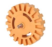 KIMISS Kit d'outils de Retrait de Décalcomanies en Vinyle, 4 Pouces, Gomme en Caoutchouc, Roue Adhésive, Outil de Retrait Pneumatique de Décalcomanies de Voiture avec Adaptateur