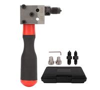 KIMISS Kit D'outils D'évasement de Ligne de Frein, 3/16in 1/4in Tube de Cuivre Ligne de Frein Adaptateur D'outil D'évasement Simple et Double Outils de Réparation Automatique Universels