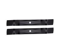 KIMISS Lames de Tondeuse à Gazon, Lames de Rechange pour Paillage, 42 Pouces, 21, 3, 8 Pouces, Trou Central en étoile à 7 Points, pour GX22151 GY20850 Deere 102 105 E100 X300 Z225
