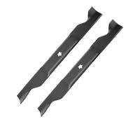 KIMISS Lames de Tondeuse à Grande Levée, Plateau de Remplacement de 46 Pouces pour YTH22V46 YTH22K46 405380, avec Trou en Acier au Carbone et Pentagramme, pour Tracteur de Pelouse de 46