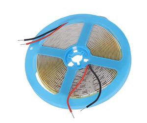 KIMISS Lampe à Ruban LED, Bande Lumineuse COB Basse Tension LED Flexible Auto-adhésive COB Ble Strip Light 5m 12V ABS Bandes Maison Ligne Extérieure Silicone Couleur d'éclairage