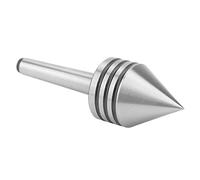 KIMISS Lathe CNC Lathe de 60 Degrés - High HSS Live Tail Fart Center Tool, Convient à MT1, le Travail du Bois approprié et le Travail des Métaux