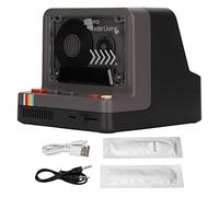 KIMISS Lecteur Bluetooth de Rétro avec Un Son Stéréo, des Modes de Lecture Multiples et Une Veilleuse Intégrée | Music Tape Porter Lecteur avec Une Prise en Charge de la Carte Mémoire (Black