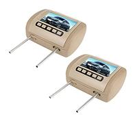 KIMISS Lecteur DVD D'appui-tête de Voiture, Appuie-tête de Lecteur de Voiture, équipement Audiovisuel dans la Voiture