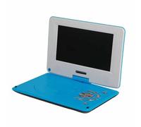 KIMISS Lecteur DVD Portable pour Voiture et Voyage - Écran Full HD 12 Pouces avec Port USB pour Le Divertissement, Idéal pour Les Voyages en Voiture et Le Plaisir en Famille (Blue)