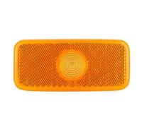 KIMISS Lentille latérale de marqueur, 1pc Jaune Couvercle de lentille de lampe latérale 1671689 convient pour TRANSIT MK6 / MK7