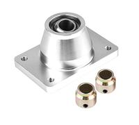 KIMISS Levier de Vitesse Court en Alliage D'aluminium,Short Levier de vitesses pour 106 (Argent)