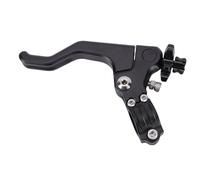 KIMISS Levier D'embrayage de Cascade Universel, Levier de Frein D'embrayage Court en Alliage D'aluminium CNC avec Système de Traction Facile, pour la Plupart des Motos de Vélos de Rue à