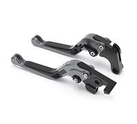 KIMISS Levier d'embrayage de Frein Réglable pour Pièces de Rechange de Moto Tenere 700 2019-2021 - Leviers en Alliage d'aluminium CNC à Haute durabilité (GREY)