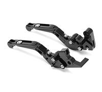 KIMISS Leviers d'embrayage de Frein Réglables pour XJ6 DIVERSION 2009-2015 - Remplacement en Alliage d'aluminium CNC - Poignées 'embrayage Haute Performance (BLACK)