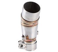 KIMISS Liaison Entre le Tuyau et le pot D'échappement Adaptateur de Tuyau D'échappement de Moto en Acier Inoxydable pour Z250 2008-2015
