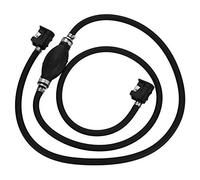 KIMISS Ligne de Pompe à Carburant pour bateau en Caoutchouc et Aluminium,Ligne de carburant Essence essence Hors-bord