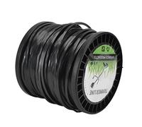 KIMISS Ligne de Ronde pour Tondeuses à Gazon - Corde en Nylon de 3,3 Mm pour Une efficacité de Améliorée et Un Faible Bruit (50M)