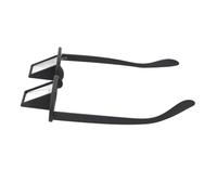 KIMISS Lit Prism Spectacles Horizontal Mirror Readers Lunes 90 Degrés Prism Glass pour Se Coucher en de Regarder TV Black Abs Frame Lightweight Confortable