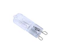 KIMISS Lot de 10 Ampoules Halogènes G9 40 W de Type JCD en Verre Transparent, économie d'énergie 220 V, Idéales pour les Pinces en Cristal, les Lustres, les Projecteurs