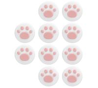KIMISS Lot de 10 Capuchons Universels en Forme de Patte de Chat pour/Lite - Capuchons à Bascule en Silicone, Design Unique en Forme de Patte de Chat, Contrôle Anti-S, Facile à Nettoyer (Griffes