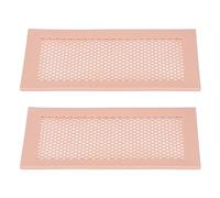KIMISS Lot de 2 Housses de Ventilation à l'épreuve des Bébés - Housses de Protection en Silicone Sûres pour les Bouches d'aération de Sol de la Maison, Empêchent le Pincement et l'entrée du Ct,