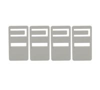 KIMISS Lot de 4 Dispositifs D'aération pour Réfrigérateur de Camping-car, Cartes D'aération en Plastique de 6 à 8 Pieds Cubes pour Réfrigérateur DM26XX DM28XX - Empêche les