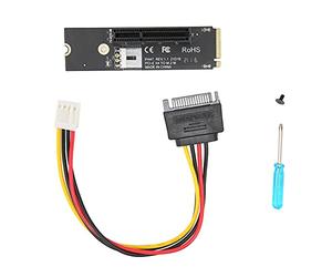 KIMISS M.2 NVME à PCI E Adaptateur de Carte d'extension avec capacité Anti-interférence Sortie Dispositifs NGFF - électronique/Ordinateurs et Accessoires/Accessoires d'ordinateur &
