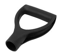 KIMISS Manche de Pelle en Plastique de 3,2 Cm de Diamètre Intérieur, Poignée et Poignée Confortable pour Le Jardinage et l'aménagement Paysager (Black)