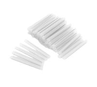 KIMISS Manchons d'épissure de Fibre Optique 200 Pièces - Protecteurs Thermorétractables Durables pour Installations de Fibre Optique - Tubes PE EVA avec Broche en Acier Inoxydable