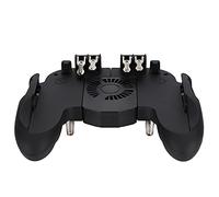 KIMISS Manette de Jeu avec Ventilateur de Refroidissement, pour Smartphone, Poignée électrique, Dissipation Thermique, avec Gâchette Mécanique et Prise de Vue Arrière