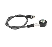 KIMISS Manomètre de Plongée Sous-marine avec Affichage Lumineux et Conception Rotative à 360 ° - Tuyau Haute Pression Compatible avec le Régulateur BCD pour la sécurité de la Plongée Sous-marine (65