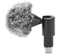 KIMISS Microphone Cravate Omnidirectionnel USB C Portable Prise pour Smartphone et Interface de Type C