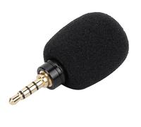KIMISS Microphone Portable pour Téléphones Mobiles, Conception Légère | Capteur omnidirectionnel, compatibilité 3,5 mm, utilisation durable, large application