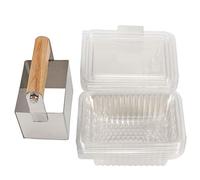 KIMISS Miel D'apiculture avec Boîte en Plastique | Conception résistante à l\'usure, pratique pour les apiculteurs, facile à utiliser, très pratique, acier inoxydable de