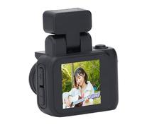 KIMISS Mini Camera Thumb Camera 1080p HD Ultra Portable Digital Video Camera avec Batterie Intégrée et Flash pour la Photographie de Voyage Apprentissage Enregistrement Life ABS (Pas de carte mémoire)