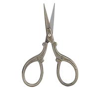 KIMISS Mini Ciseaux de Broderie Vintage - Ciseaux Rétro Vintage pour Broderie, Bricolage, Point de Croix, Accessoires de Couture Artisanaux - Outil de Coupe Classique (Bronze)