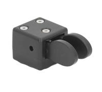 KIMISS Mini clé CW Morse Automatique, Radio Télégraphique Courte à Double Palette avec Base QU-2020 Qu 2020