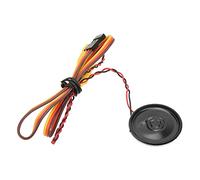 KIMISS Mini Haut-Parleur de Klaxon de Sirène de Voiture RC 90dB, pour Véhicules RC 1/8 1/10, Effets Sonores Manuels et Télécommandés