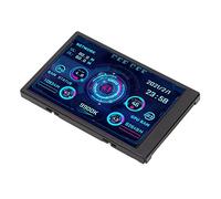 KIMISS Mini Moniteur USB IPS 3,5 Pouces, Affichage des Données de la RAM du Processeur PC AIDA64, Panneau de Capteur PC, Moniteur de Température de l'ordinateur, écran
