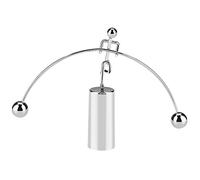 KIMISS Mini Newton's Cradle Balance Ball Physics Science Fun Office Bureau Bureau Toy, Enal Science