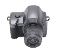 KIMISS Mini Porte-clés Appareil Photo Numérique 2K pour Voyage, Enregistreur Vidéo Rétro Compact et élégant avec Collier et Porte-clés pour Le Quotidien (Black)