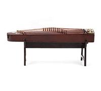 KIMISS Mini Présentoir d'instruments de Musique-décor de Modèle d'instrument de Musique en Bois Miniature avec Support et Boîte de Rangement-Ornement de Décoration Intérieure