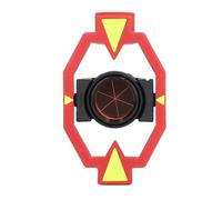 KIMISS Mini Prisme de Station Totale avec Verre Optique K9, Prisme d'arpentage de 30mm pour Tunnel, Inspection des Infrastructures